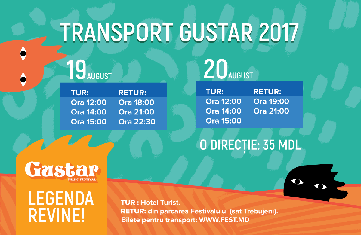 Transport Gustar 2017
